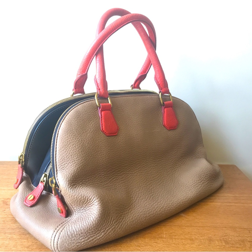 J Crew Large Biennial Satchel EUC